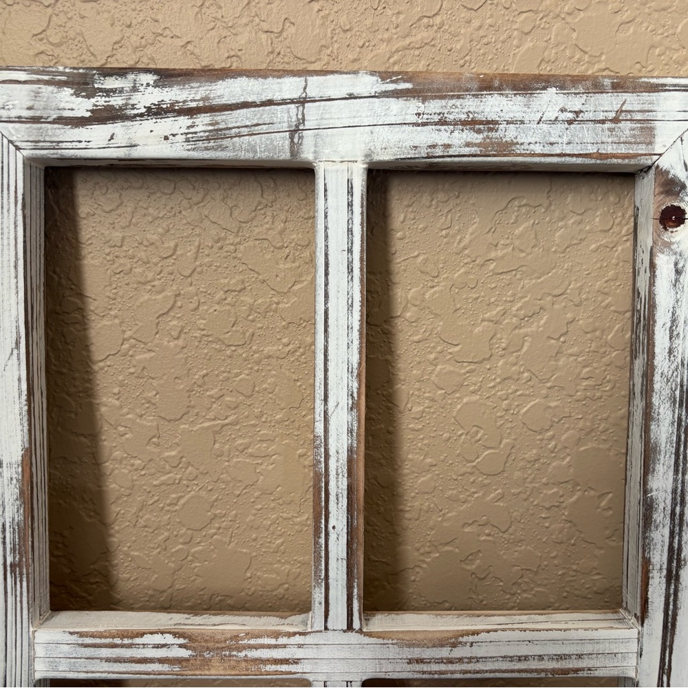 Rustic Wooden Window Frame - Picture 5 of 15